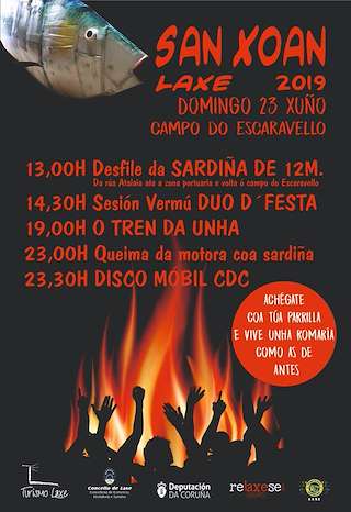 San Xoán  (2026) en Laxe