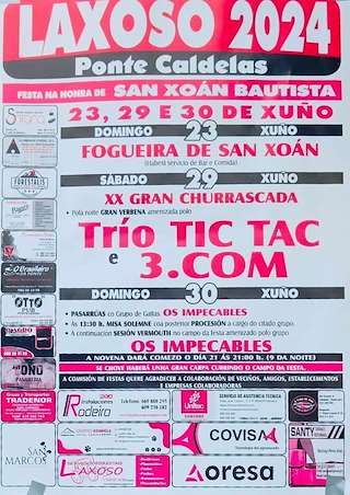 San Xoán Bautista de Laxoso - XXII Gran Churrascada en Ponte Caldelas