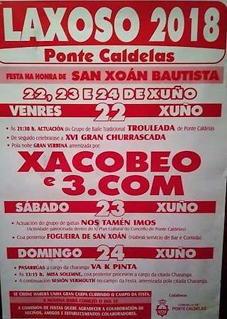 San Xoán Bautista de Laxoso - XXII Gran Churrascada en Ponte Caldelas