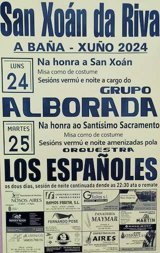 San Xoán da Riva en A Baña