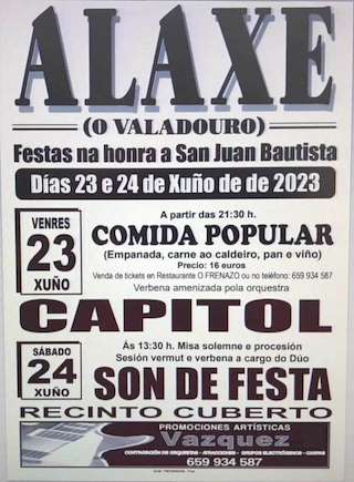 San Xoán de A Laxe en O Valadouro