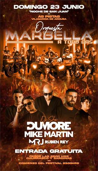 San Xoán de As Pistas en Vilagarcía de Arousa