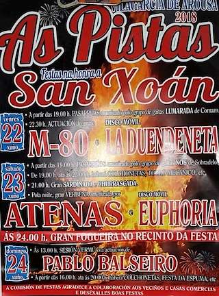 San Xoán de As Pistas en Vilagarcía de Arousa