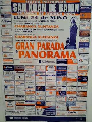 San Xoán de Baión en Vilanova de Arousa