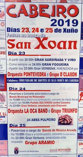 San Xoán de Cabeiro en Redondela