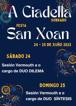 San Xoán de Ciadella en Sobrado