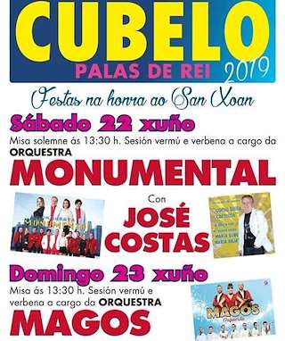 San Xoán de Cubelo  en Palas de Rei