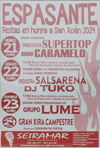San Xoán de Espasante (2026) en Ortigueira