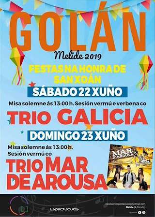 San Xoán de Golán (2026) en Melide