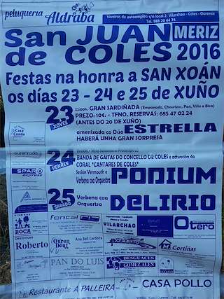 San Xoán de Meriz en Coles