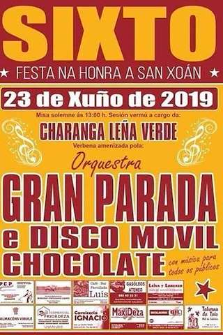 San Xoán de O Sixto en Dozón