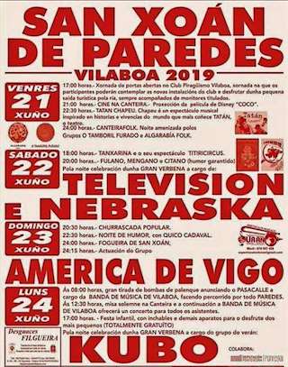 San Xoán de Paredes en Vilaboa