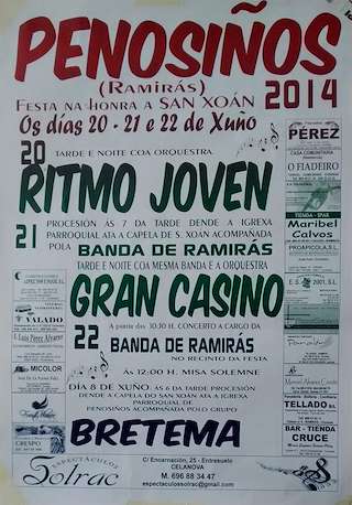 San Xoán de Penosiños en Ramirás