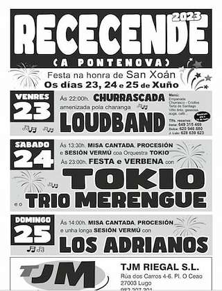 San Xoán de Rececende en A Pontenova