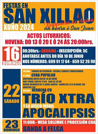 San Xoán de San Xillao en Xunqueira de Ambía