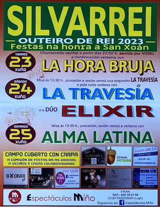 San Xoán de Silvarrei  en Outeiro de Rei