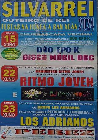 San Xoán de Silvarrei  en Outeiro de Rei