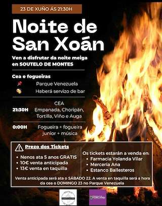 San Xoán de Soutelo de Montes  en Forcarei