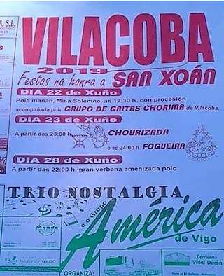 San Xoán de Vilacoba en Salvaterra do Miño