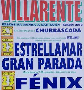 San Xoán de Vilarente en Abadín