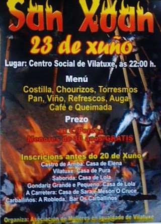San Xoán de Vilatuxe en Lalín