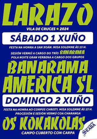 San Xoán e Corpus Christi de Larazo en Vila de Cruces