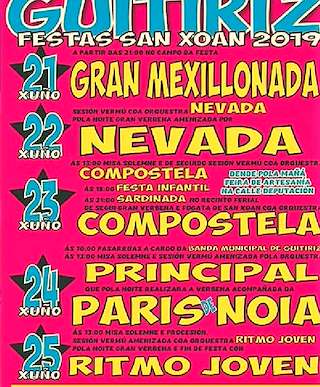 San Xoán e San Antonio  en Guitiriz