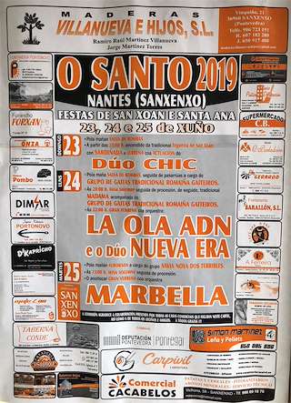 San Xoán e Santa Ana de O Santo en Sanxenxo