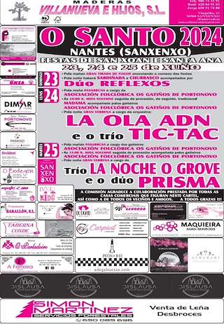 San Xoán e Santa Ana de O Santo en Sanxenxo