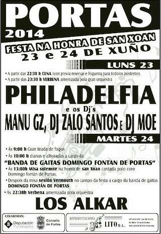 San Xoán (2026) en Portas