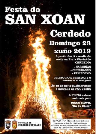 San Xoán (2026) en Cerdedo Cotobade
