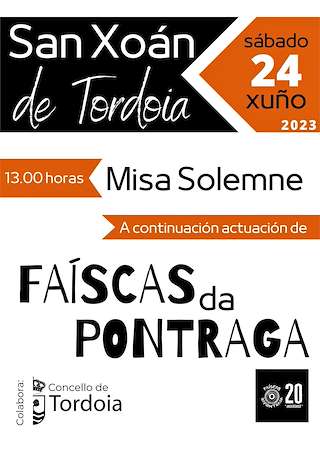 San Xoán (2026) en Tordoia