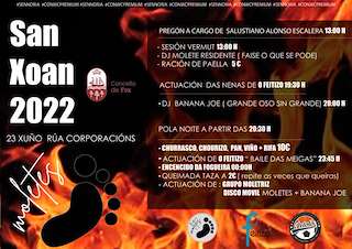 San Xoán (2026) en Foz
