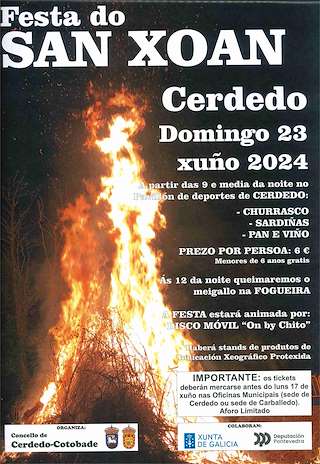 San Xoán (2026) en Cerdedo Cotobade