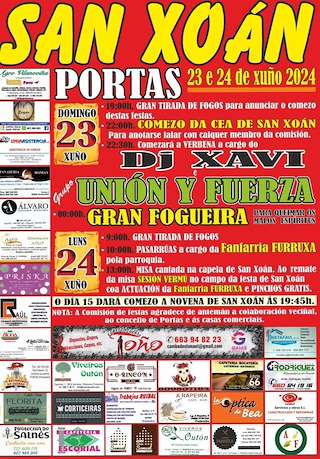 San Xoán (2026) en Portas