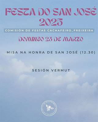 San Xosé de Cachafeiro en Forcarei