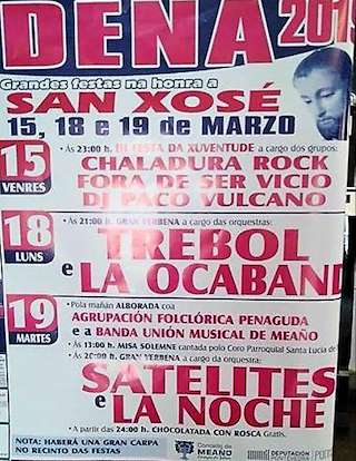 San Xosé de Dena (2026) en Meaño