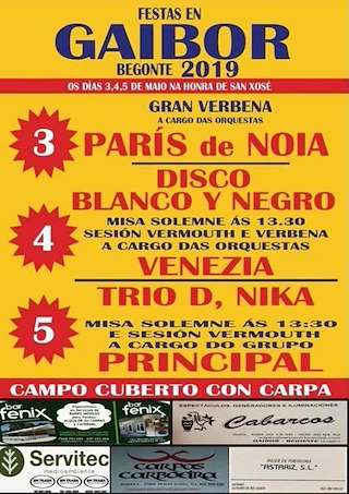 San Xosé de Gaibor en Begonte