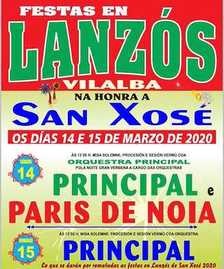 San Xosé de Lanzós en Vilalba