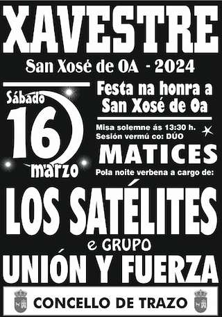 San Xosé de Oa (2026) en Trazo