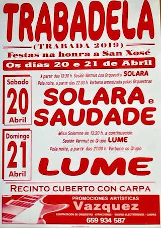 San Xosé de Trabadela en Trabada