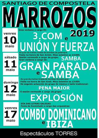 San Xosé e San Antón de Marrozos en Santiago de Compostela