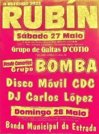 San Xosé e San Campio de Rubín en A Estrada