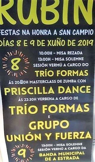 San Xosé e San Campio de Rubín en A Estrada