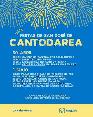 San Xosé Obreiro de Cantodarea (2026) en Marín