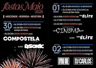 San Xosé Obreiro de Meicende, Borroa y Nostián (2026) en Arteixo