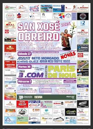 San Xosé Obreiro de Novás  en O Rosal