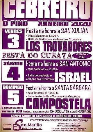 San Xulián de Cebreiro en O Pino