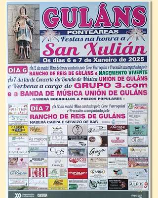 San Xulián de Guláns  (2026) en Ponteareas