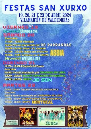 San Xurxo en Vilamartín de Valdeorras